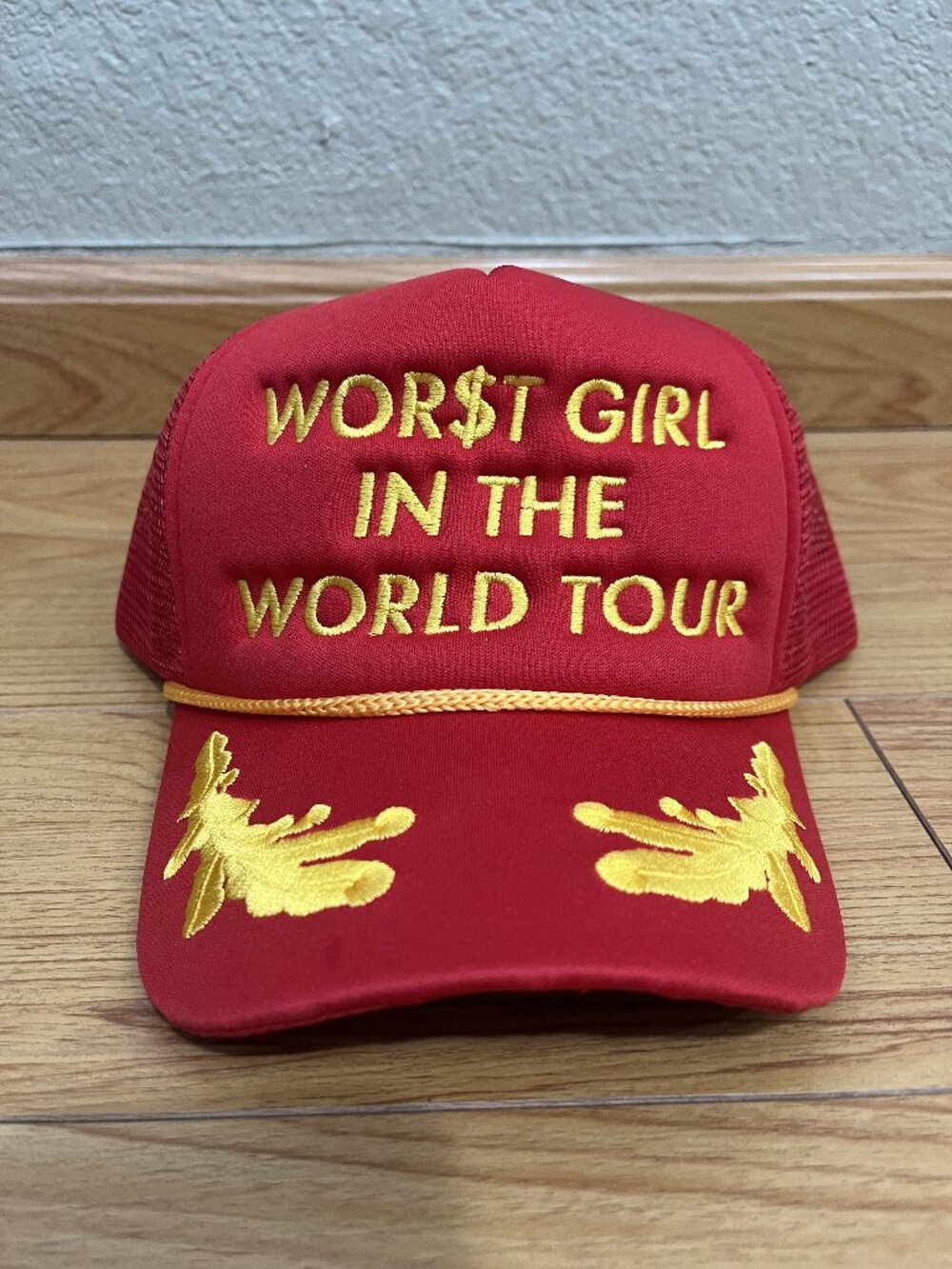 Slayyyter - Worst Girl In America VIP Trucker Hat Wor$t